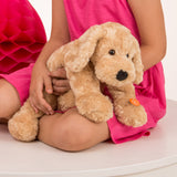 Kuscheltier Großer Schlenkerhund beige von Teddy Hermann_40 cm_Plüschtier Qualitätsprodukt_Hund mit Kind