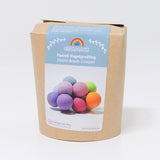 Verpackung von Grimms Pastell Kugelgreifling für Babys aus Naturholz