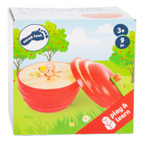 Lernspiel Logisteck Apfel von Smallfoot aus Naturholz_Verpackung