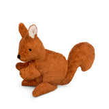 Senger Naturwelt Eichhörnchen klein – Kuscheltier und Wärmekissen aus Bio-Baumwolle