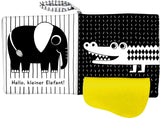 Babys kuschelweiches Kontrastbuch (Stoffbuch): Löwe_Coppenrath_Seitenansicht01