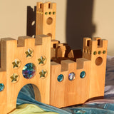 Detailansicht Kleines Märchenschloss von Bauspiel mit 10 Teilen