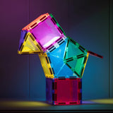 Vogel gebaut aus Connetix Light Star Pack