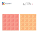 Magnetbausteine Pastel Lemon & Peach Basisplatten 2 Teile von Connetix_04