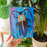 3D Papierkunst von Djeco_Käfer_Ergebnis