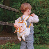 Pomea Rucksack mit Puppentrage von Djeco_mit Kind