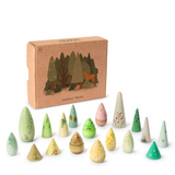 Forest Tree Holzbäume von Grapat mit dekorativer Papp-Box
