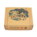 Schöne Verpackungs-Box von Jahreszeiten-Box "Hello Winter!" von Grapat und Ostheimer