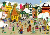 Kinderbuch "Kami & Mika - Die phantastische Reise nach Wolkenhain" von Regina Feldmann und Ayşe Klinge_Sauerländer Verlag_Seitenansicht 1