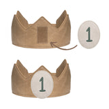 Little Who Klett-Patch Zahl 1 mit Krone