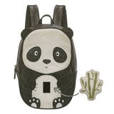 Kinderrucksack Großer Panda Suki von Little Who mit Bambus-Patch