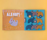 Geöffnete Verpackung Balancierspiel Ale-Hop von Londji