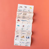 Info-Poster mit bedrohten Tiere von Puzzle Life von Londji