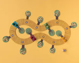 Spielfeld von "Win win winter" Strategiespiel von Londji