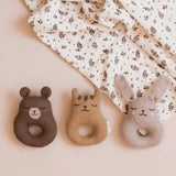 Rassel aus Baby-Alpakawolle Teddy (nussbraun) von Main Sauvage-02