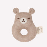 Rassel Teddy aus Baby-Alpakawolle von Main Sauvage