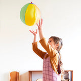 Regenbogen Luftballonhülle aus Seide von Sarahs Silk_03