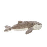 Kleiner Wal Kuscheltier und Wärmekissen von Senger Naturwelt in Seitenansicht