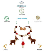 Gehäkelte Kinderwagenkette Reh Audrey von SindiBaba_04
