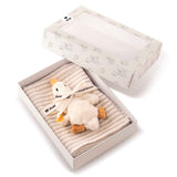 Geschenkset Gans Gilda Greifling mit Rassel & Spucktuch von Steiff_01