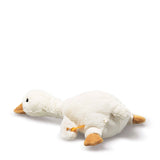 Gans Gilda mit Rassel von Steiff-03