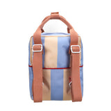 Kinderrucksack Small stripes cloud blue & twiggy beige von Sticky Lemon_04