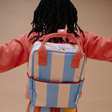 Kinderrucksack Small stripes cloud blue & twiggy beige von Sticky Lemon_06