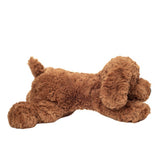 Schlenkerhund braun von Teddy Hermann in Seitenansicht