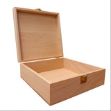Offen stehende Toverlux Aufbewahrungsbox aus Holz für Silhouetten