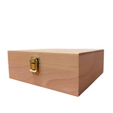Toverlux Aufbewahrungsbox aus Holz für Silhouetten in Schrägansicht