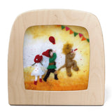 Toverlux Silhouette Verkleidungsparty von Het Wol Feetje mit verkleideten Kindern
