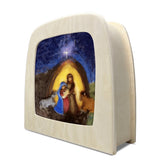 Toverlux Silhouette Weihnachtswunder von Het Wol Feetje in Seitenansicht