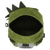 Kleiner Rucksack Mr. Dino von Trixie geöffnet