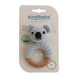 Gehäkelter Greifling Koala COCO aus Bio-Baumwolle von SindiBaba_Verpackung