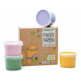 Bio-Fingerfarben von Neogrün_4er Set Luka