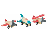 Aufzieh-Flieger Set aus Holz von Smallfoot