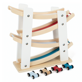 Smallfoot Holzrennbahn Klassik mit vier Holzautos_2