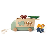 Holz-LKW mit Tieren von Trixie