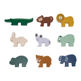 Holztier Stapelspiel mit 9 Tieren von Trixie_alle Tiere