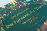 Musik-Bilderbuch Camille Saint-Saëns. Der Karneval der Tiere von Jessica Courtney-Tickle_Prestel Verlag_Buchcover Close-up