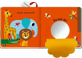 Fühlbuch "Mein Filz-Fühlbuch: Kuckuck, kleiner Löwe!" von Ingela Arrhenius_Coppenrath Verlag_Seitenansicht 1