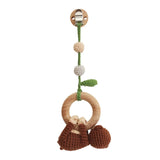 Gehäkelter Spielbogen-Anhänger Affe CHARLIE aus Bio-Baumwolle von SindiBaba_Fair-Trade und in Handarbeit hergstellt_Ansicht von hinten