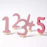 Grimm's Zahlenstecker-Set 1-5 in rosa_02