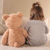 Teddybär Jimmy von Steiff_55cm_hellbraun_mit Kind04