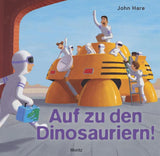 Auf zu den Dinosauriern! von John Hare_Moritz Verlag_Buchcover