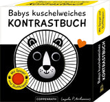 Babys kuschelweiches Kontrastbuch (Stoffbuch): Löwe_Coppenrath_Verpackung
