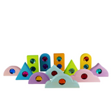 Bauspiel Funkeldächer Pastell