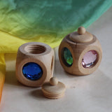 Zahndose mit Funkelsteinen Pastell von Bauspiel_04