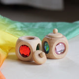 Zahndose mit Funkelsteinen Pastell von Bauspiel