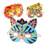 Do it Yourself_8 Mosaik-Masken zum Dekorieren "Dschungeltiere" von Djeco_03